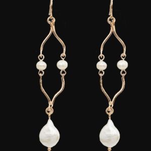 Micah 10K Gold Plated Earrings